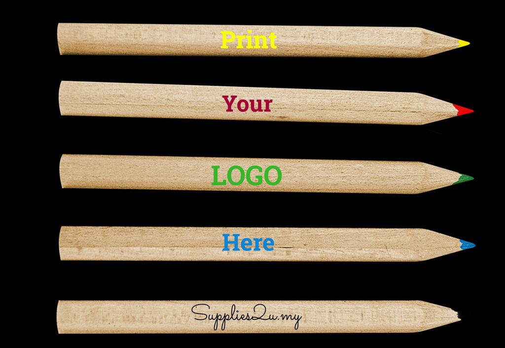 Custom Print on Pencils to reach more customers, Supplies2u.my, Malaysia