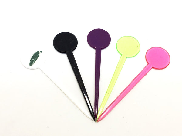 COCKTAIL PICKS - Plastic 3.5 Inch (Round)