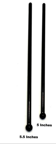 STIRRERS - Plastic 5 Inch (Round Body)