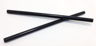 STRAWS - BLACK- Jumbo 10 Inch