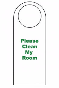 SIGN - DOOR HANGERS (Please Clean My Room)