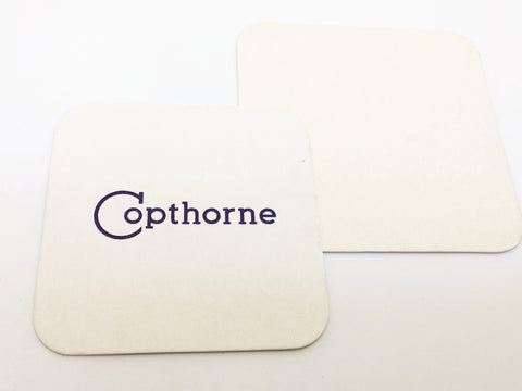 COASTERS - Pulp Board - Letter Press