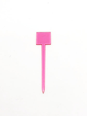 COCKTAIL PICKS - Plastic 3.5 Inch (Square)