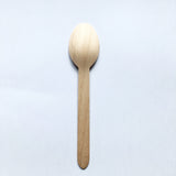 Compostable Biodegradable Wooden Cutlery Spoons - 6.2 inches K.L Malaysia supplier