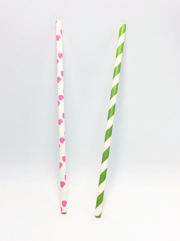 Paper Straws 7.5 Inch