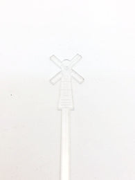 STIRRERS - Plastic 7.5 Inch ( Windmill)