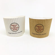 Rippled Paper Hot Cup Sleeve Supplier Malaysia Supplies2u.my